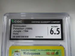 1999 Pokemon Jungle Nidoqueen Holo 7/64 CGC 6.5 - Image 2