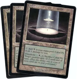 (3X) Cabal Pit Odyssey Uncommon - MTG Magic the Gathering Card - Image 1