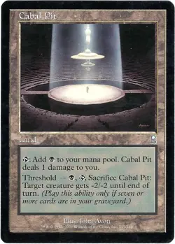 (3X) Cabal Pit Odyssey Uncommon - MTG Magic the Gathering Card - Image 2
