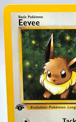 Eevee 55/82 Team Rocket Regular Vintage 1st Edition Common Pokemon WOTC - Image 3