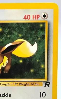 Eevee 55/82 Team Rocket Regular Vintage 1st Edition Common Pokemon WOTC - Image 4