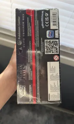 Pokemon Paldean Fates Pokemon Center Elite Trainer Box ETB * Sealed W Rips* - Image 5