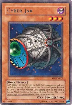 Cyber Jar - SRL-EN077 - Rare - Unlimited Edition x1 - Moderately Played - Image 1