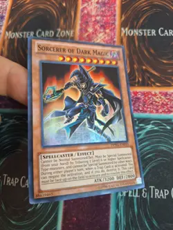 Yugioh Sorcerer of Dark Magic DPYG-EN010 Super Rare Unlimited Near Mint - Image 2