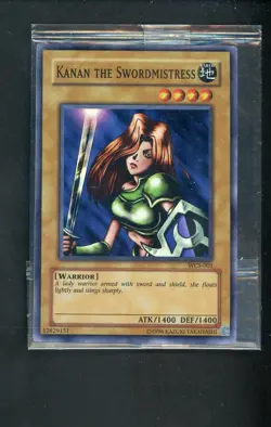 Yu-Gi-Oh! World Championship Super Rare #WCS-001 Kanan the Swordmistress Sealed - Image 1