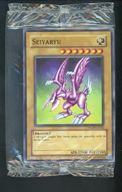 Yu-Gi-Oh! World Championship Promo Super Rare #WCS-AE603 Seiyaryu Sealed - Image 1