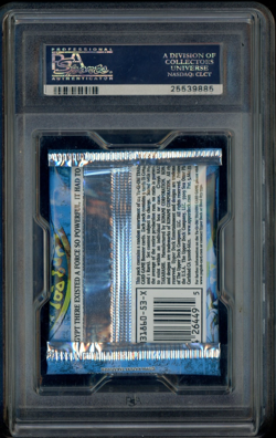 2002 Yu-Gi-Oh! Legend of Blue-Eyes White Dragon 1st Edition Foil Pack PSA 10 - Image 2