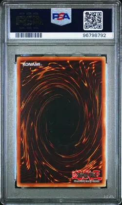 2022 YU-GI-OH! LEGENDARY DUELISTS: SEASON 3 #EN090 THE DARK MAGICIANS PSA 10 - Image 2