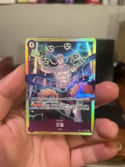 Enel Thunderclap OP15-078 Event Holo One Piece CCG Japanese Card - Image 1