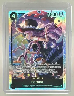 Perona 2026 One Piece Heroines Edition #EB03-045 Super Rare - Image 1