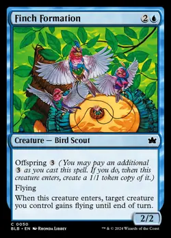 X 1 Finch Formation NM BLB Bloomburrow 050 MTG Magic The Gathering - Image 1