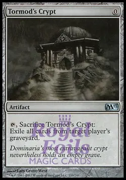 Tormod's Crypt 1x FOIL MTG M13 Core Set Uncommon MINT artifact - Image 1