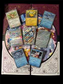 Pokemon Holiday Calendar 2025 / 7 Cards (only the cards) - Image 1
