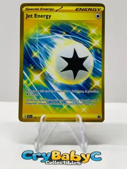 Pokemon Jet Energy 252/191 Surging Sparks Scarlet & Violet Hyper Rare - Image 1