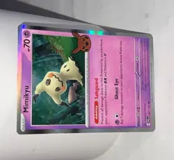 Mimikyu 2023 Trick Or Trade Halloween Stamp Pokemon TCG Holo Rare 097/193 - Image 3