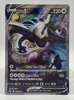 Pokemon TCG - Lugia v 186/195 Silver Tempest Ultra Rare Alt Art, NM/MT!! Look!! - Image 1