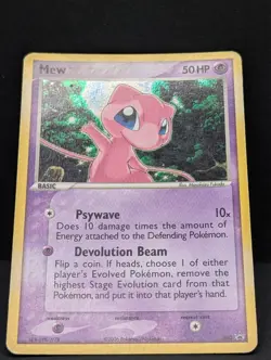 Mew 040 Trainer's Challenge Black Star Promo Holo Ultra Rare Pokemon TCG LP - Image 3