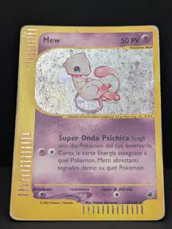 Mew 019/165 Expedition Base Set Holo Ultra Rare Pokemon TCG Nintendo ITALIAN - Image 3
