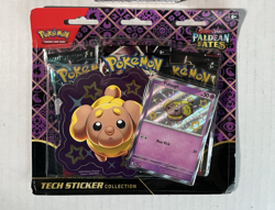 NEW Sealed Pokemon Paldean Fates LOT Booster Bundle & Tech Sticker Collection - Image 3