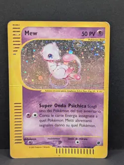 Mew 019/165 Expedition Base Set Holo Ultra Rare Pokemon TCG Nintendo ITALIAN - Image 1