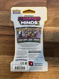 Pokemon TCG Sun & Moon Unified Minds Sleeved Booster Mew Mewtwo ART 2019 SEALED - Image 2