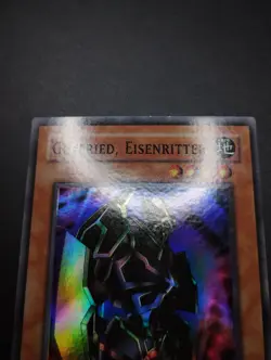 YUGIOH 2003 | GEARFRIED THE IRON KNIGHT | PSV-G101 | OLD PRINT GERMAN | EX - NM - Image 4