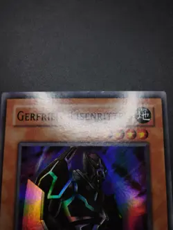 YUGIOH 2003 | GEARFRIED THE IRON KNIGHT | PSV-G101 | OLD PRINT GERMAN | EX - NM - Image 5