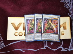 3x (M/NM) Legendary Lord Six Samurai Enishi MP25-EN247 Ultra Rare 1st Ed. Yugioh - Image 1