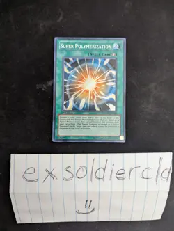 Super Polymerization RYMP-EN029 | Secret Rare 1st Edition NM/M YuGiOh - Image 1