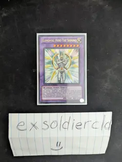 Elemental Hero The Shining YG06-EN001 | Ultra Rare Limited Ed. NM/M YuGiOh - Image 1