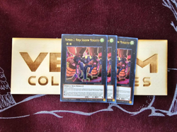 3x (M/NM) Number 2: Ninja Shadow Mosquito MP25-EN291 Ultra Rare 1st Ed. Yugioh - Image 1