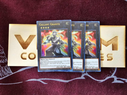 3x (M/NM) - Gallant Granite - MP25-EN286 - Ultra Rare - 1st Edition Yugioh - Image 1