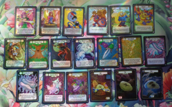 Neopets TCG Foil Battledome League Season One Promo 19 Card Set OBL Neopets Card - Image 1