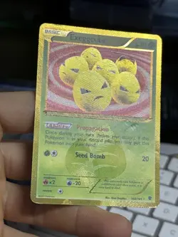 Exeggcute 102/101 Plasma Blast 2013 Secret Rare SHINY Pokemon Card TCG - Image 4