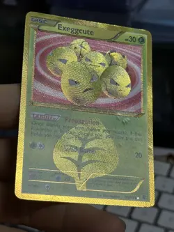 Exeggcute 102/101 Plasma Blast 2013 Secret Rare SHINY Pokemon Card TCG - Image 5