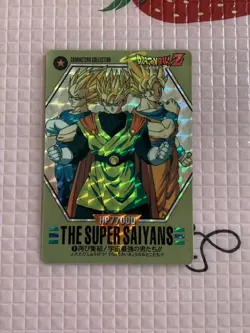 Dragon Ball Z Carddass No 1 Rare Card Collection 1994 Used with Case - Image 1