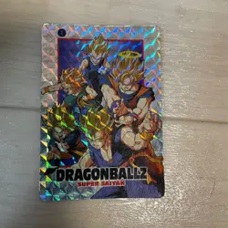 Dragon Ball Carddass Amada Special No4 Super Saiyan Used Card - Image 1