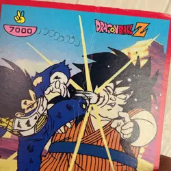 Dragon Ball Carddass Yamakatsu Jumbo Card Rock Paper Scissors Used - Image 4