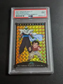 PSA 9 Dragon Ball Z Amada Hero Collection No 313 Carddass Collectible Card - Image 1