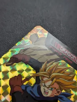 Dragon Ball GT Amada PP Card No 94 Saiyan Blood Bursts Rare Used - Image 2