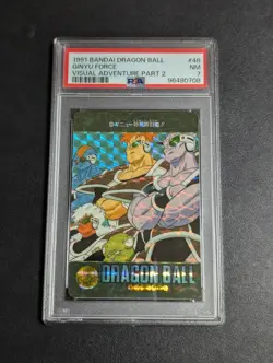 Dragon Ball Carddass Visual Adventure No 48 Ginyu Squad PSA 7 Collectible Card - Image 1