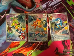 First Partner Illustration Collection Gen 4 Sinnoh Set of 3 Pokemon TCG NM -0260 - Image 1