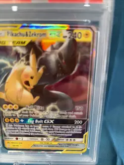 2019 POKEMON TEAM UP PIKACHU & ZEKROM GX #33 PSA 10 GEM MINT #129259762 - Image 5