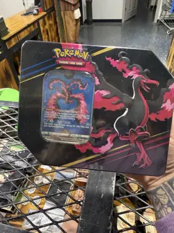 Pokemon TCG - Crown Zenith Tin [Galarian Moltres] - FACTORY SEALED - Image 1