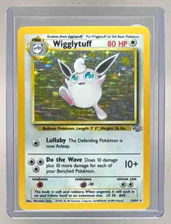 Wigglytuff 1999 Pokemon Jungle #16 Holo (B) - Image 1