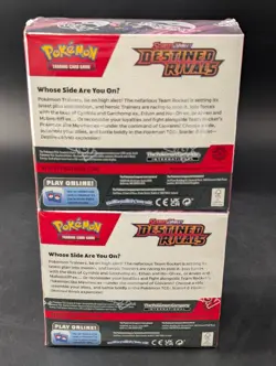 Lot (2) Pokemon SV10 Destined Rivals English Booster Boxes Sealed - Image 2