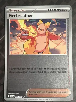 Firebreather 089/094 - Reverse Holo - Pokemon TCG: Phantasmal Flames NM - Image 1