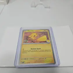 Pikachu (Pokemon Day 2026 Stamped) 051/162 Cosmos Holo Promo - Image 5