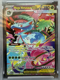 Pokemon Mega Venusaur ex 177/132 Special Illustration Rare Mega Evolution PSA 10 - Image 1