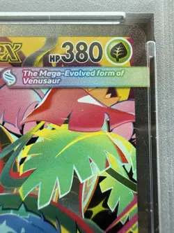 Pokemon Mega Venusaur ex 177/132 Special Illustration Rare Mega Evolution PSA 10 - Image 3